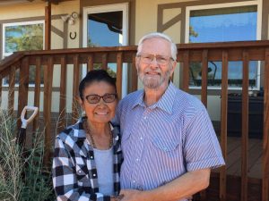 Lita & Mike Ebersole 10 days after her diagnosis of pancreatic cancer